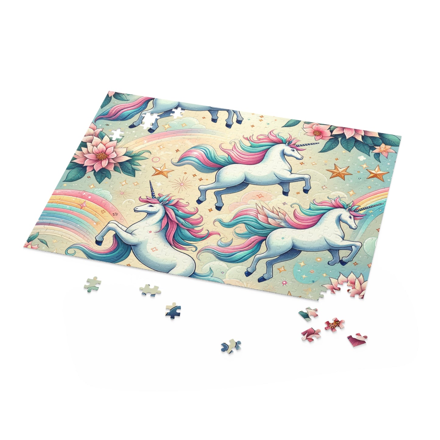 Mystical Enchanted Unicorn Journey Puzzle | Puzzle | 500-Piece | Mystical Landscapes