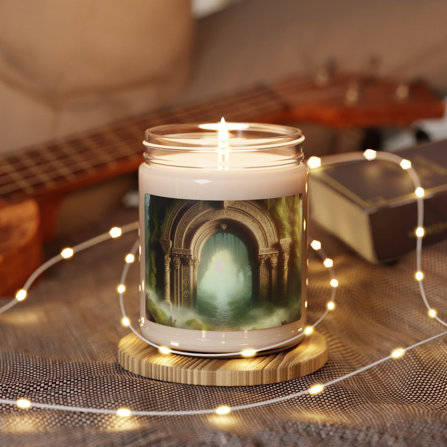 Mystic Castle Ruins Candle | Scented Soy Candle, 9oz | Gift for Fantasy Lovers | π Fantasy-themed soy candle