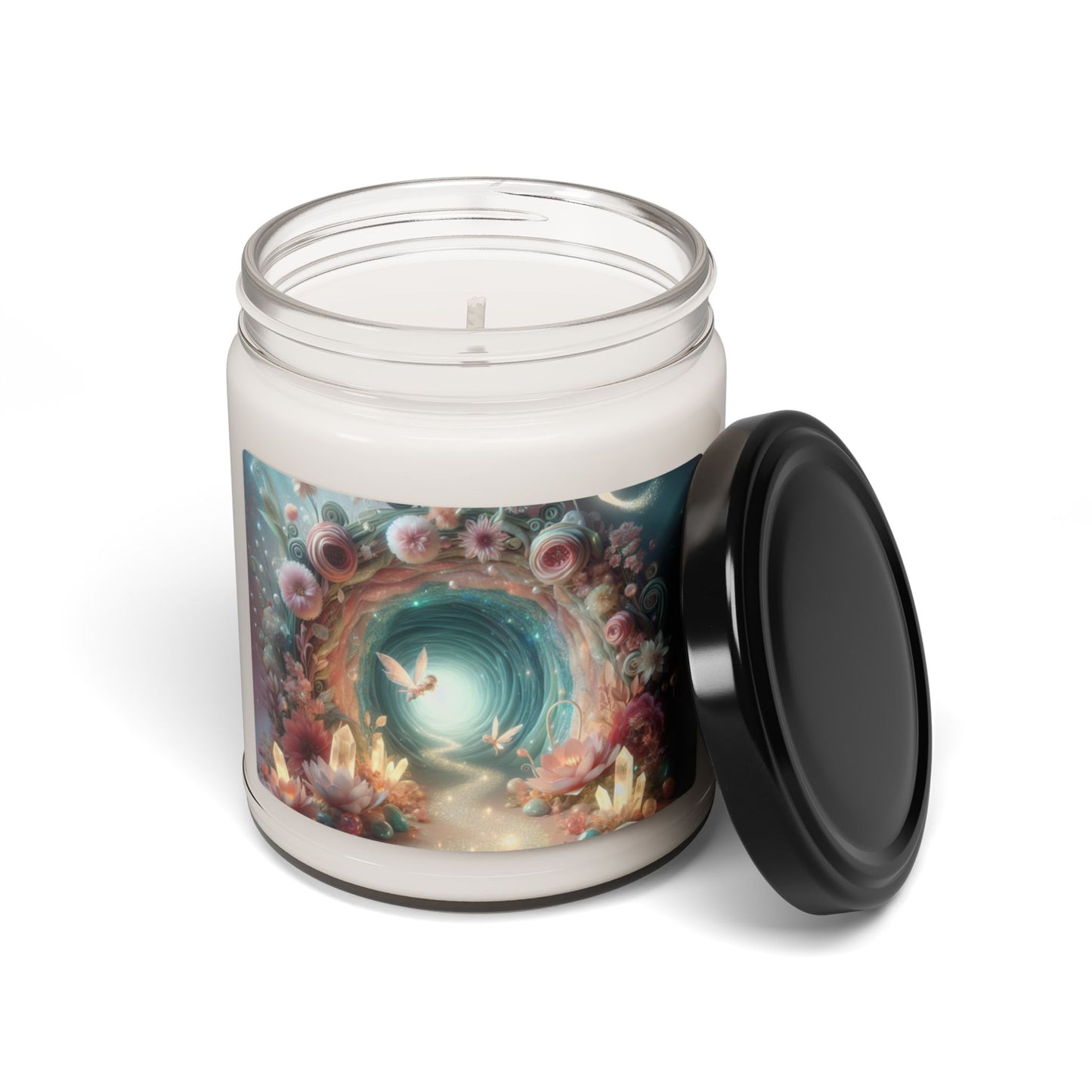 Ethereal Fairy Candle | Scented Soy Candle, 9oz | Gift for Fantasy Lovers | π Fantasy-themed soy candle