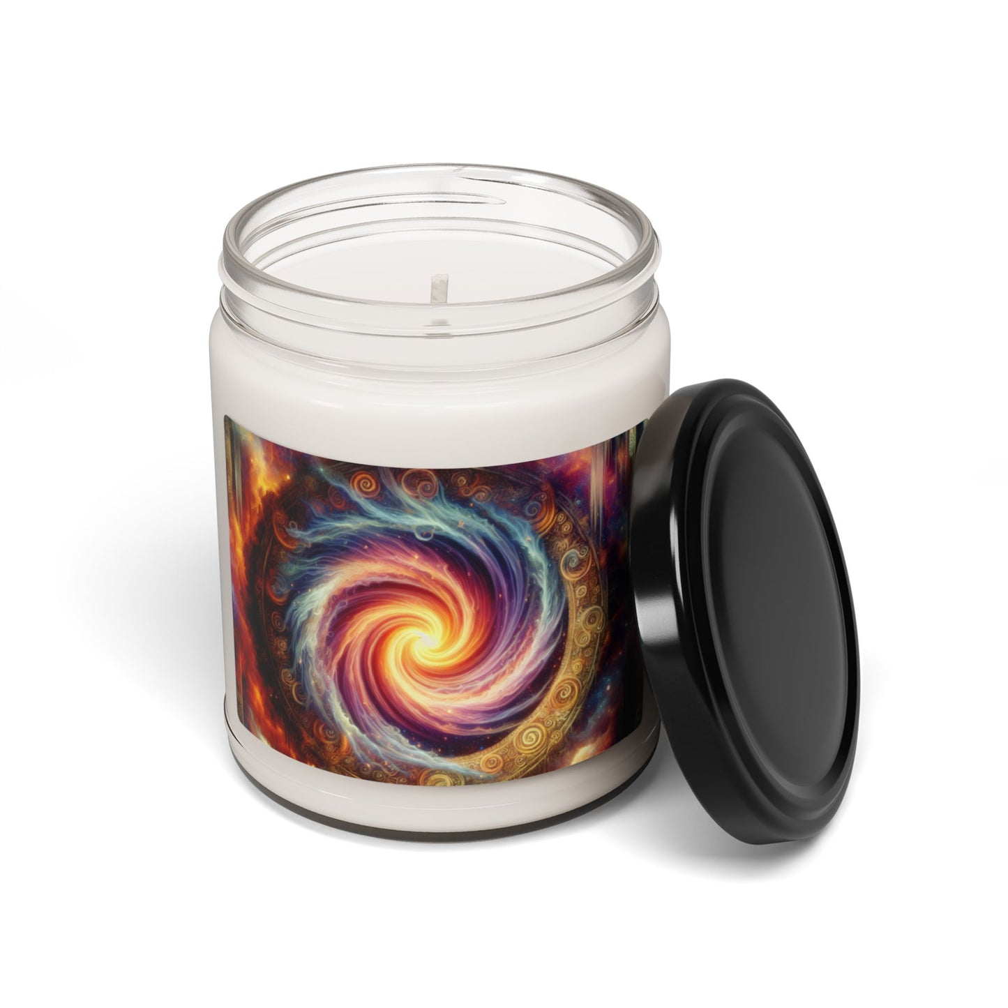 π Celestial Vortex Candle | Scented Soy Candle, 9oz | Gift for Fantasy Lovers | π Fantasy-themed soy candle