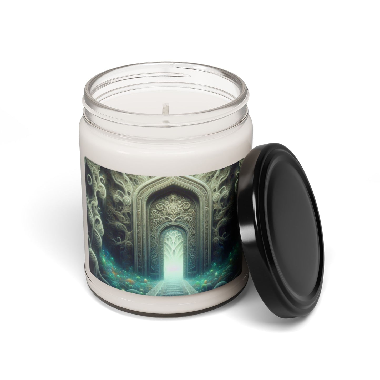 Mystic Gateway Candle | Scented Soy Candle, 9oz | Gift for Fantasy Lovers | π Fantasy-themed soy candle