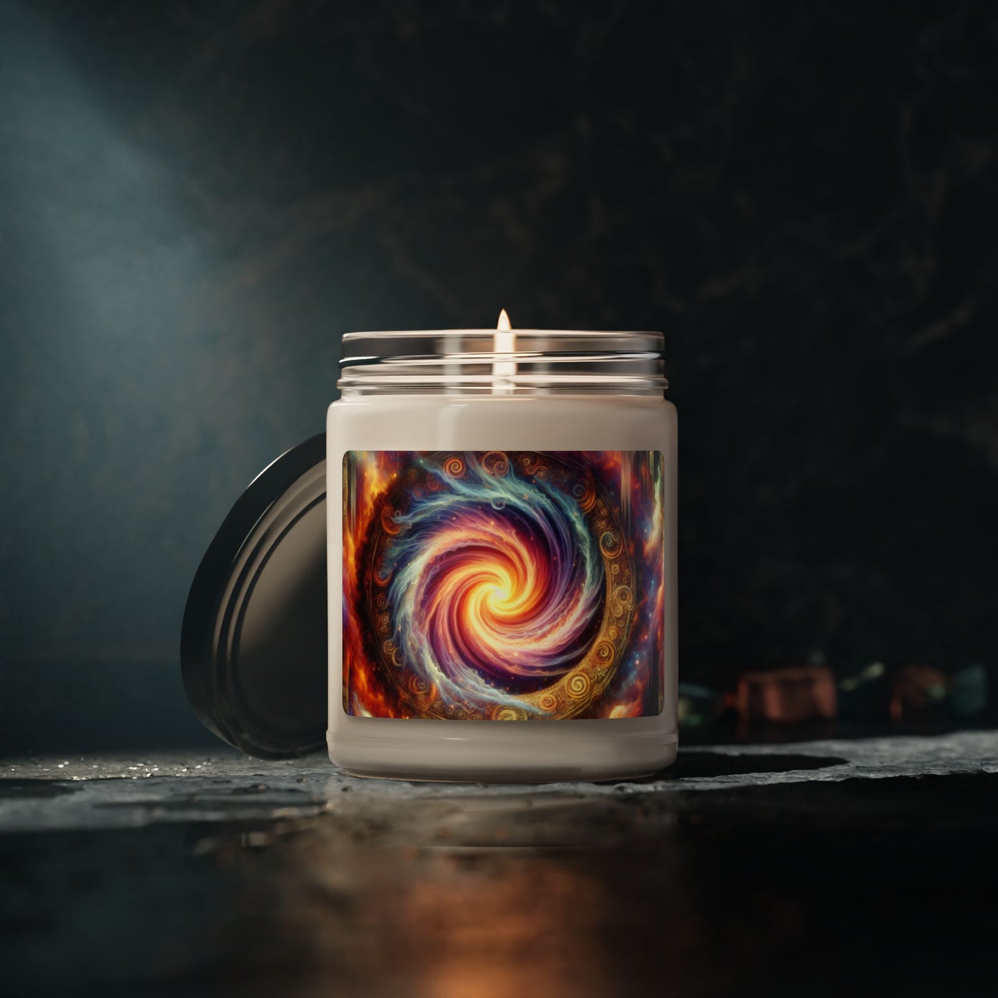 🌟 Celestial Vortex Candle | Scented Soy Candle, 9oz | Gift for Fantasy Lovers | 🌟 Fantasy-themed soy candle