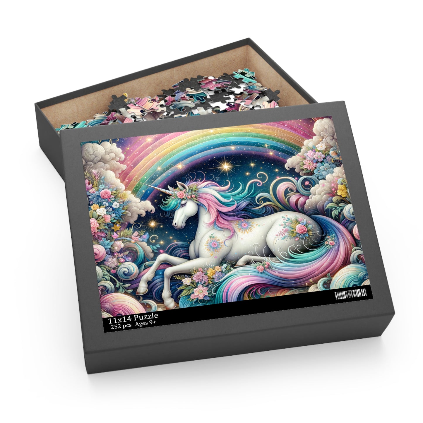 Mystical Unicorn & Rainbow Puzzle | Puzzle | 500-Piece | Mystical Landscapes