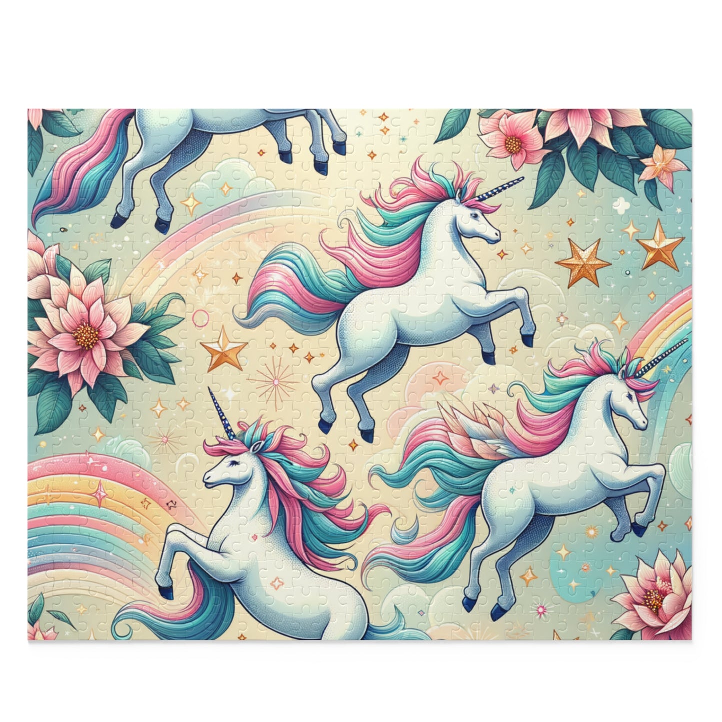 Mystical Enchanted Unicorn Journey Puzzle | Puzzle | 500-Piece | Mystical Landscapes