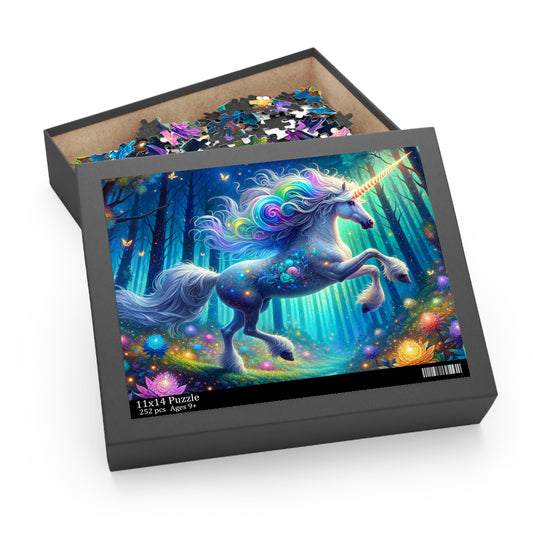 Mystic Unicorn Glade Jigsaw Puzzle | Puzzle | 500-Piece | Mystical Landscapes