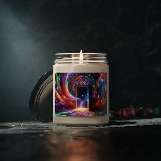 Celestial Doorway Candle | Scented Soy Candle, 9oz | Gift for Fantasy Lovers | 🌟 Fantasy-themed soy candle