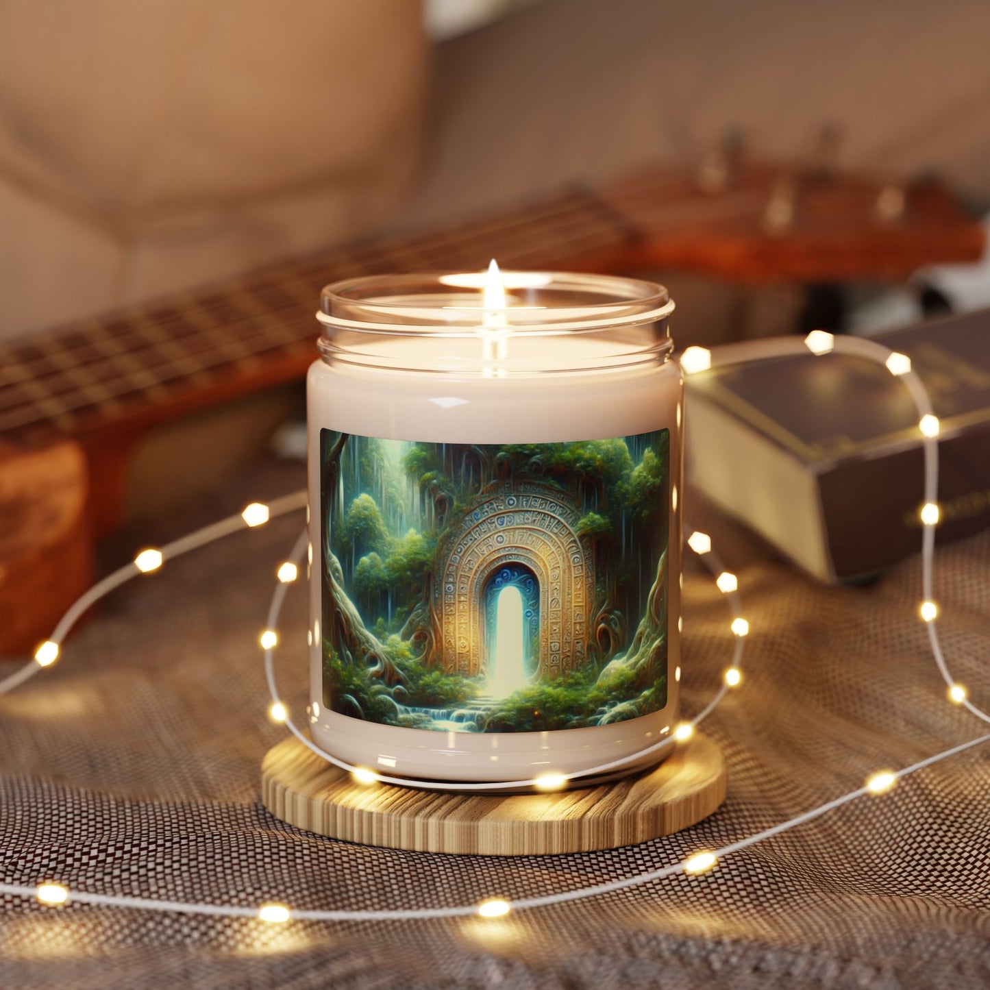 Ethereal Arch Candle | Scented Soy Candle, 9oz | Gift for Fantasy Lovers | 🌟 Fantasy-themed soy candle