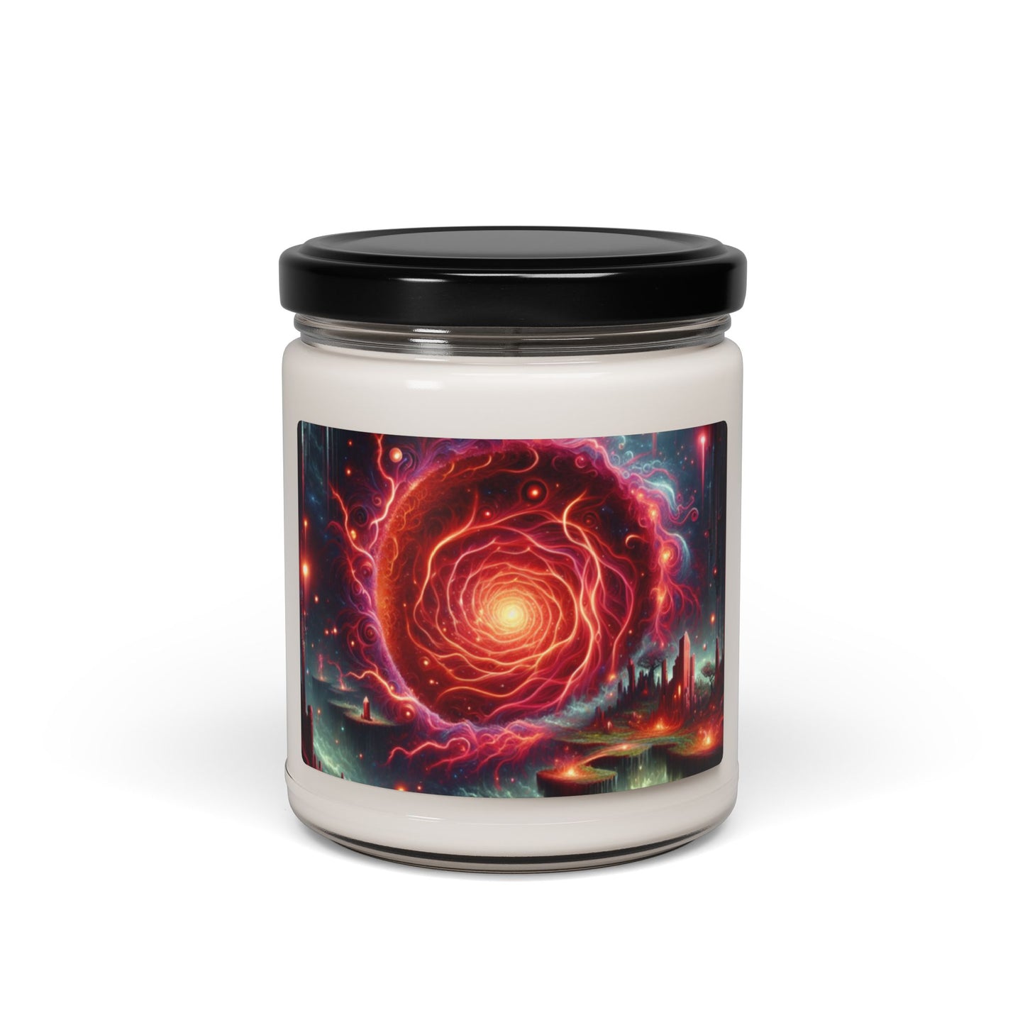 Mystical Cosmic Vortex Candle | Scented Soy Candle, 9oz | Gift for Fantasy Lovers | 🌟 Fantasy-themed soy candle