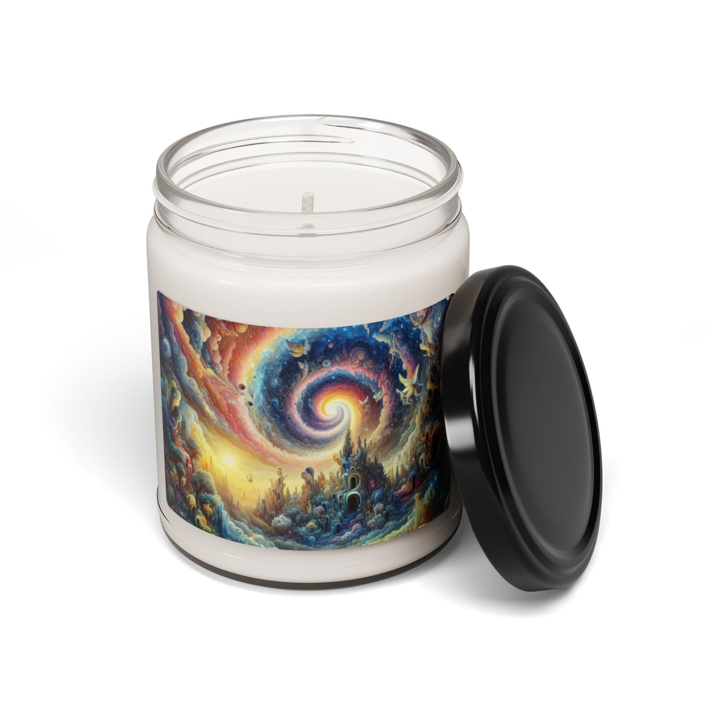 Cosmic Colorburst Candle | Scented Soy Candle, 9oz | Gift for Fantasy Lovers | 🌟 Fantasy-themed soy candle