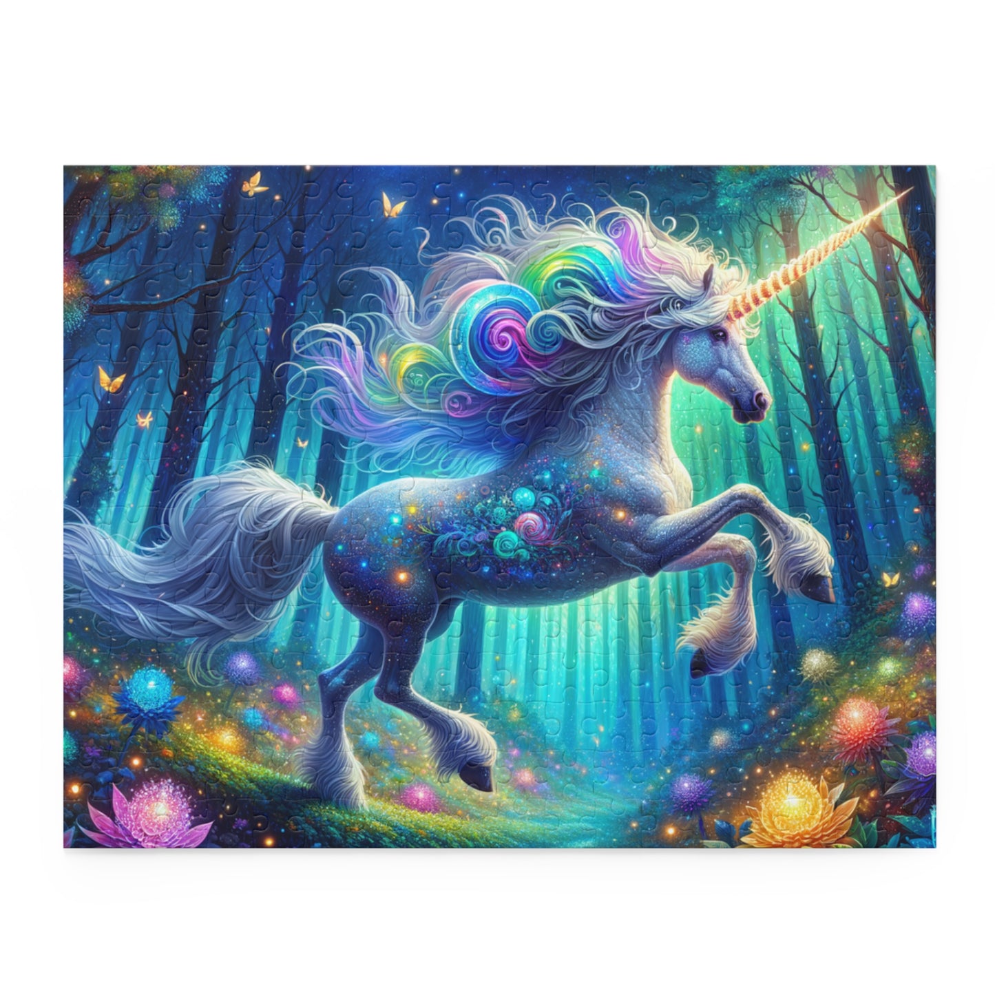 Mystic Unicorn Glade Jigsaw Puzzle | Puzzle | 500-Piece | Mystical Landscapes