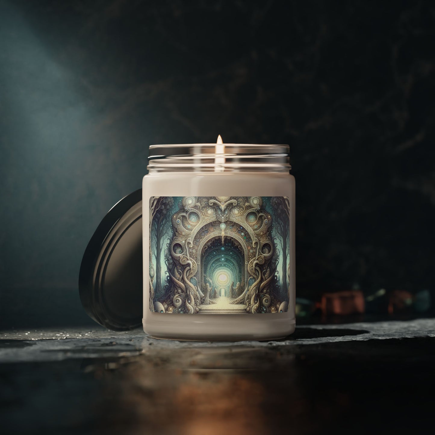 Ethereal Enchantment Candle | Scented Soy Candle, 9oz | Gift for Fantasy Lovers | 🌟 Fantasy-themed soy candle