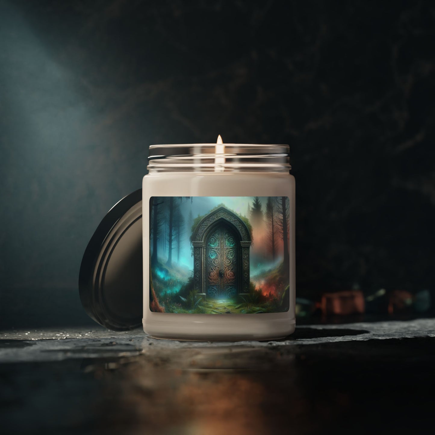 Dreamer's Forest Candle | Scented Soy Candle, 9oz | Gift for Fantasy Lovers | 🌟 Fantasy-themed soy candle