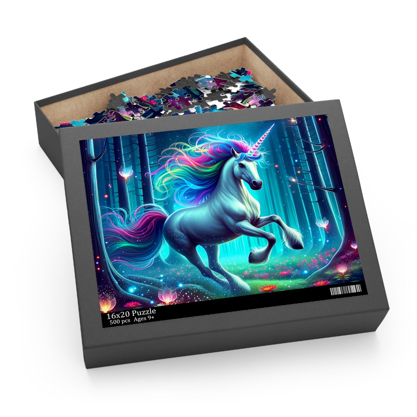 Mystic Enchanted Unicorn Puzzle | Puzzle | 500-Piece | Mystical Landscapes