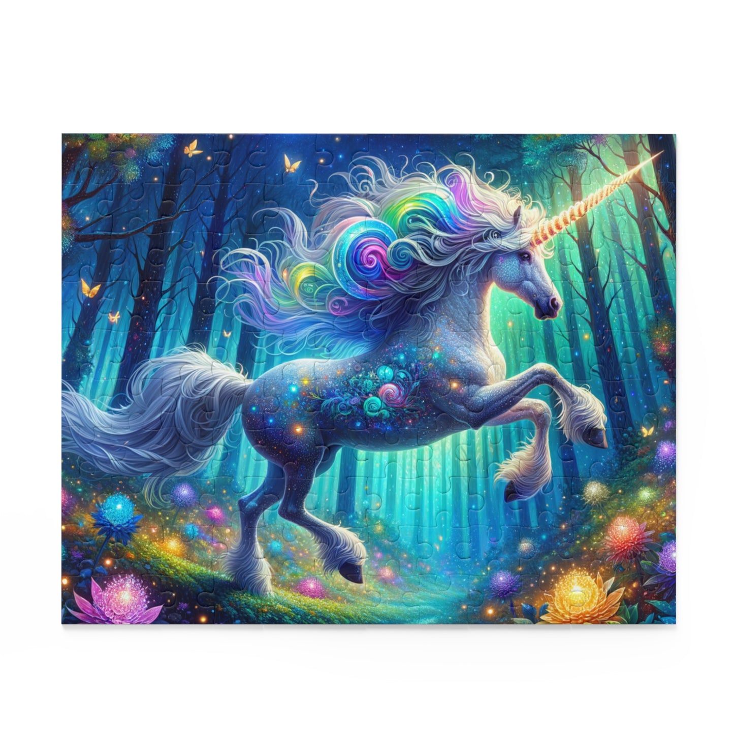 Mystic Unicorn Glade Jigsaw Puzzle | Puzzle | 500-Piece | Mystical Landscapes