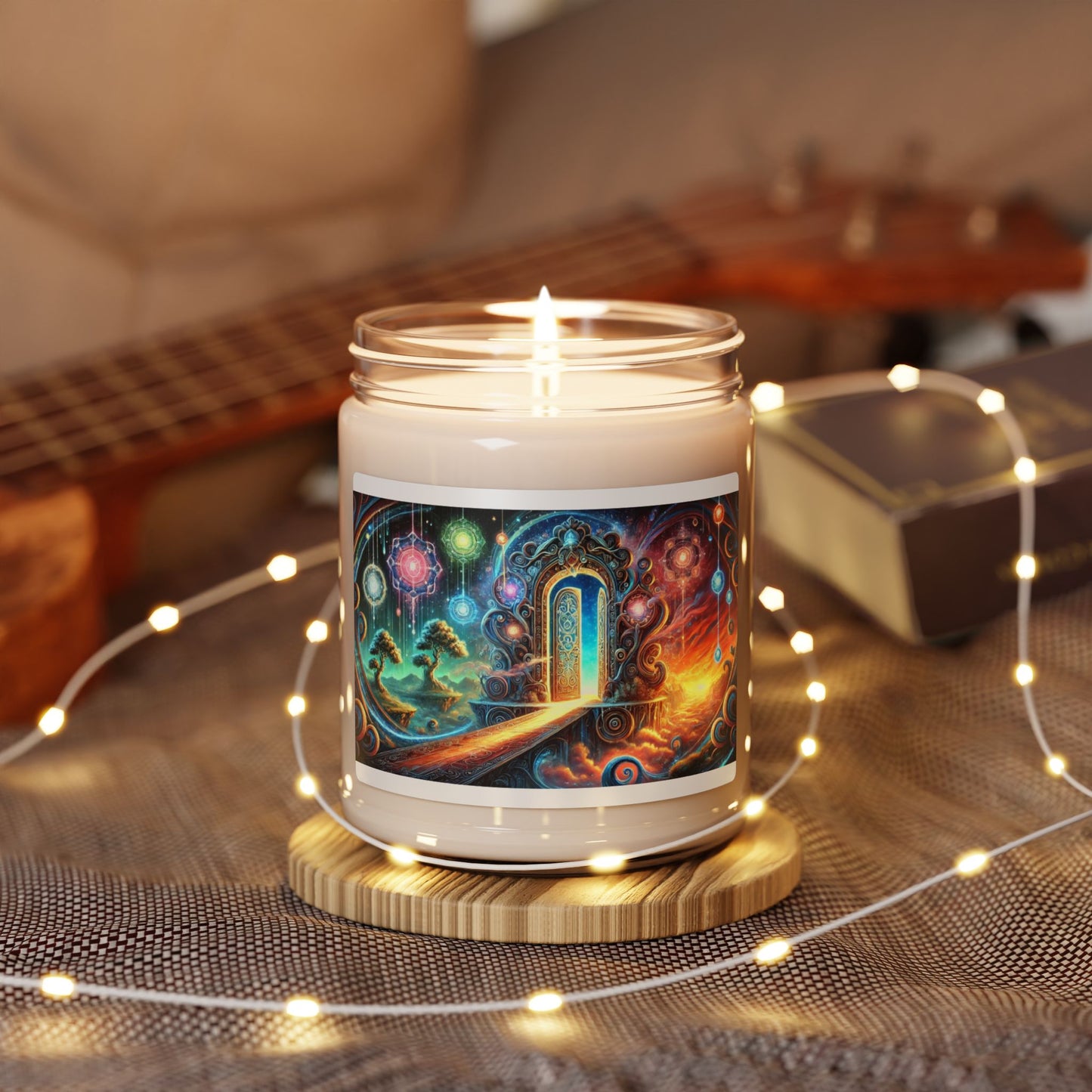 Otherworldly Portal Candle | Scented Soy Candle, 9oz | Gift for Fantasy Lovers | 🌟 Fantasy-themed soy candle