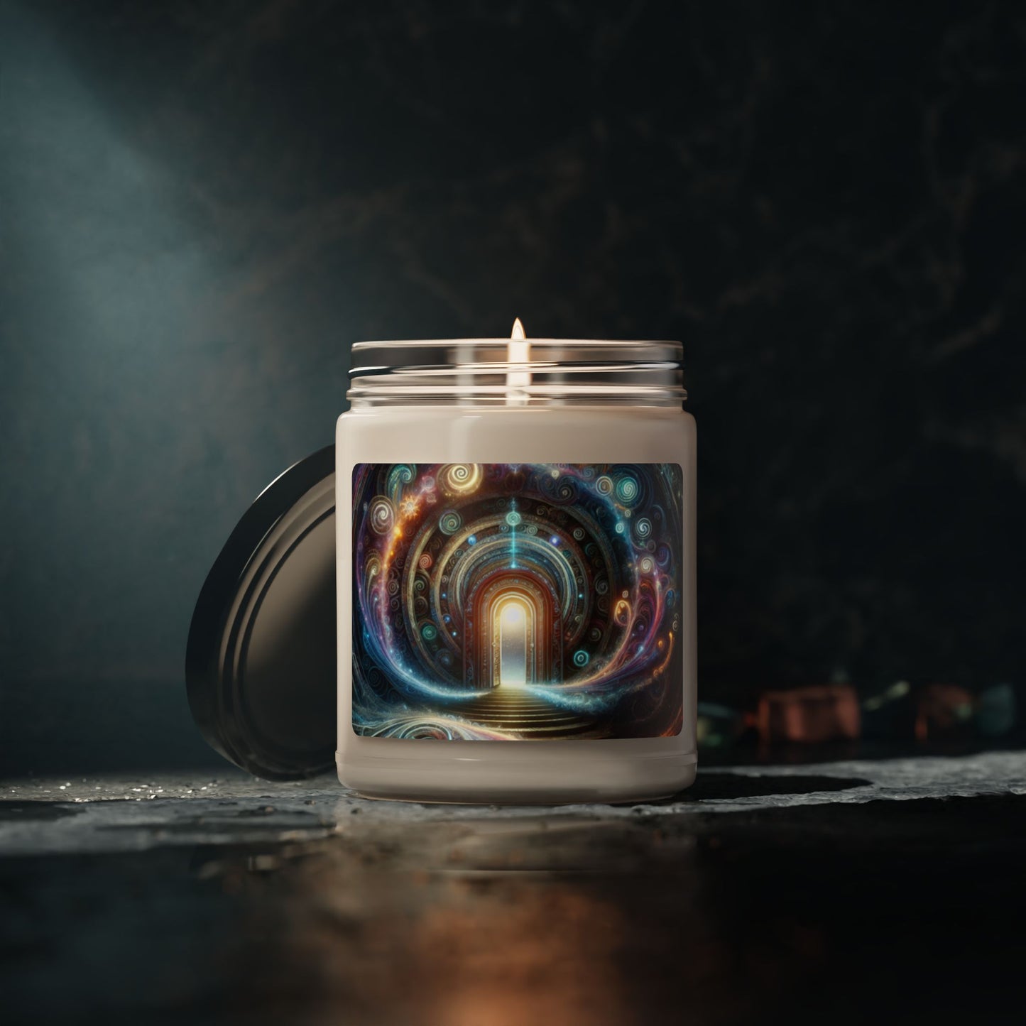 Aurora Owl Wings Candle | Scented Soy Candle, 9oz | Gift for Fantasy Lovers | 🌟 Fantasy-themed soy candle