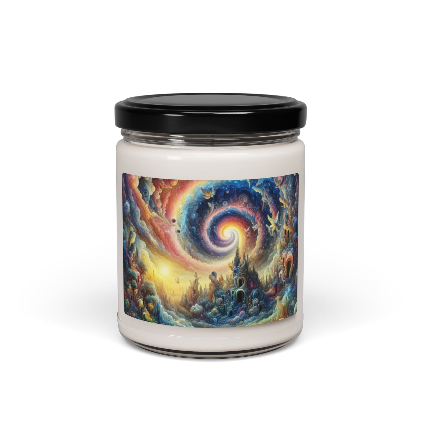 Cosmic Colorburst Candle | Scented Soy Candle, 9oz | Gift for Fantasy Lovers | 🌟 Fantasy-themed soy candle