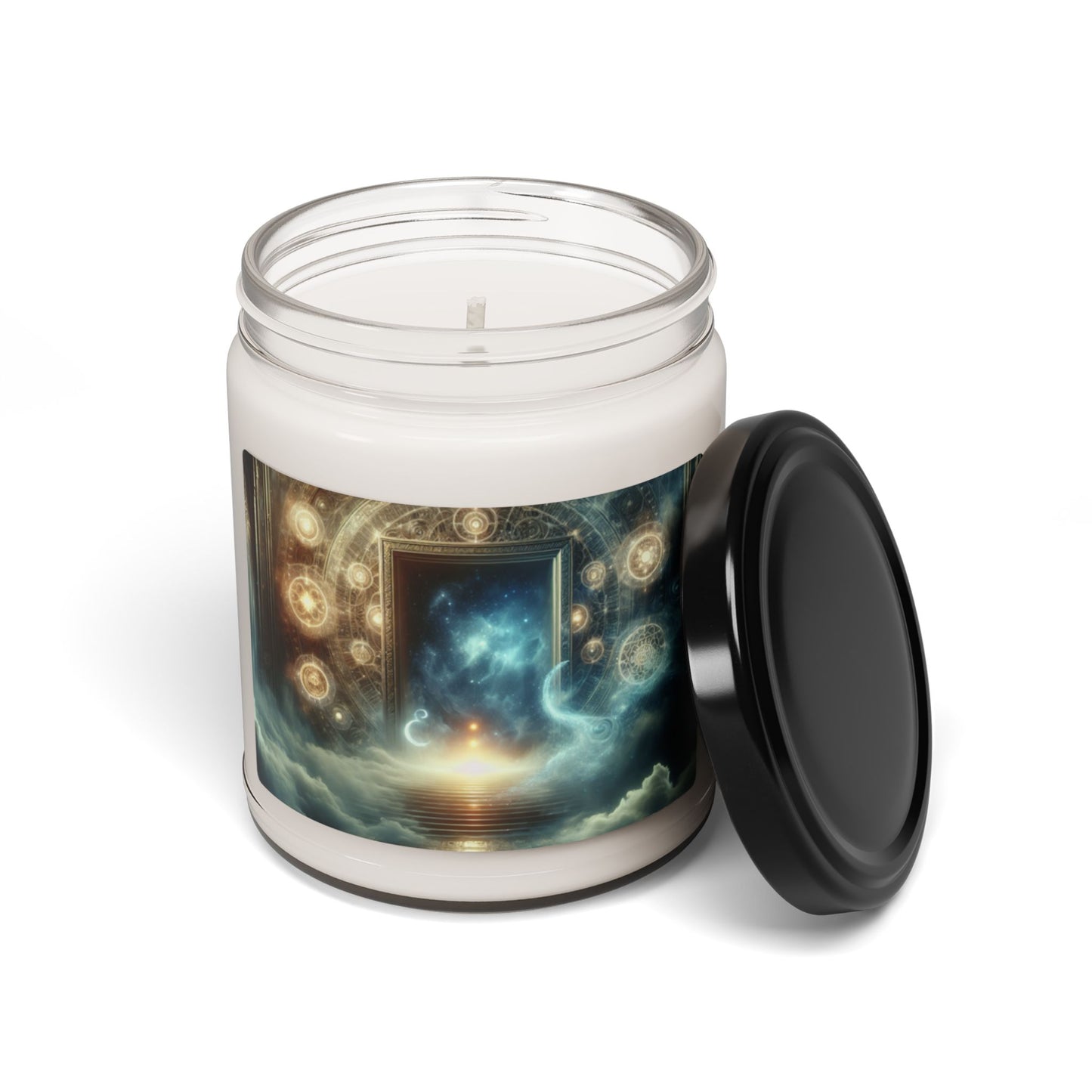 Astral Adventure Scented Candle | Scented Soy Candle, 9oz | Gift for Fantasy Lovers | 🌟 Fantasy-themed soy candle