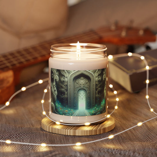 Mystic Gateway Candle | Scented Soy Candle, 9oz | Gift for Fantasy Lovers | 🌟 Fantasy-themed soy candle