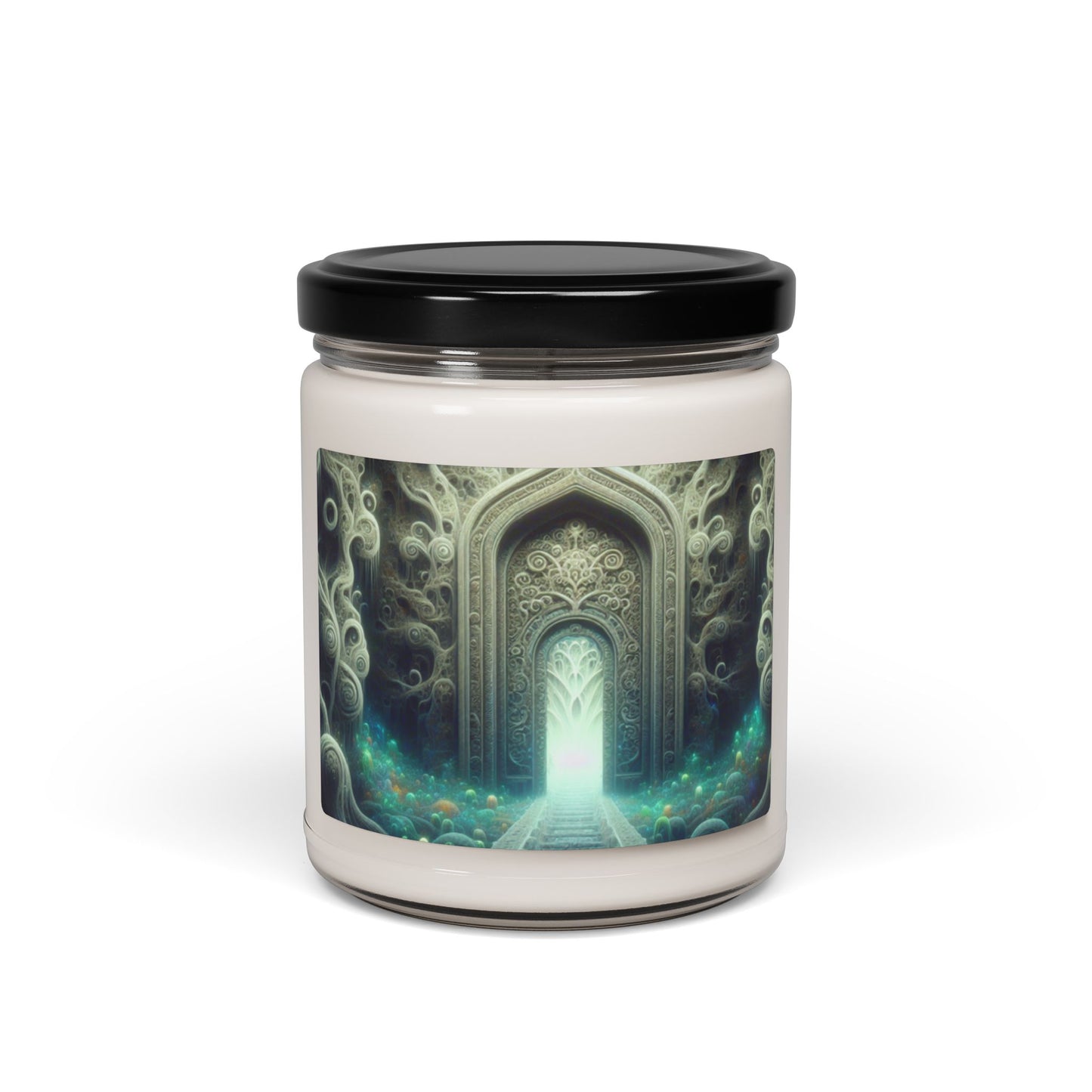 Mystic Gateway Candle | Scented Soy Candle, 9oz | Gift for Fantasy Lovers | 🌟 Fantasy-themed soy candle