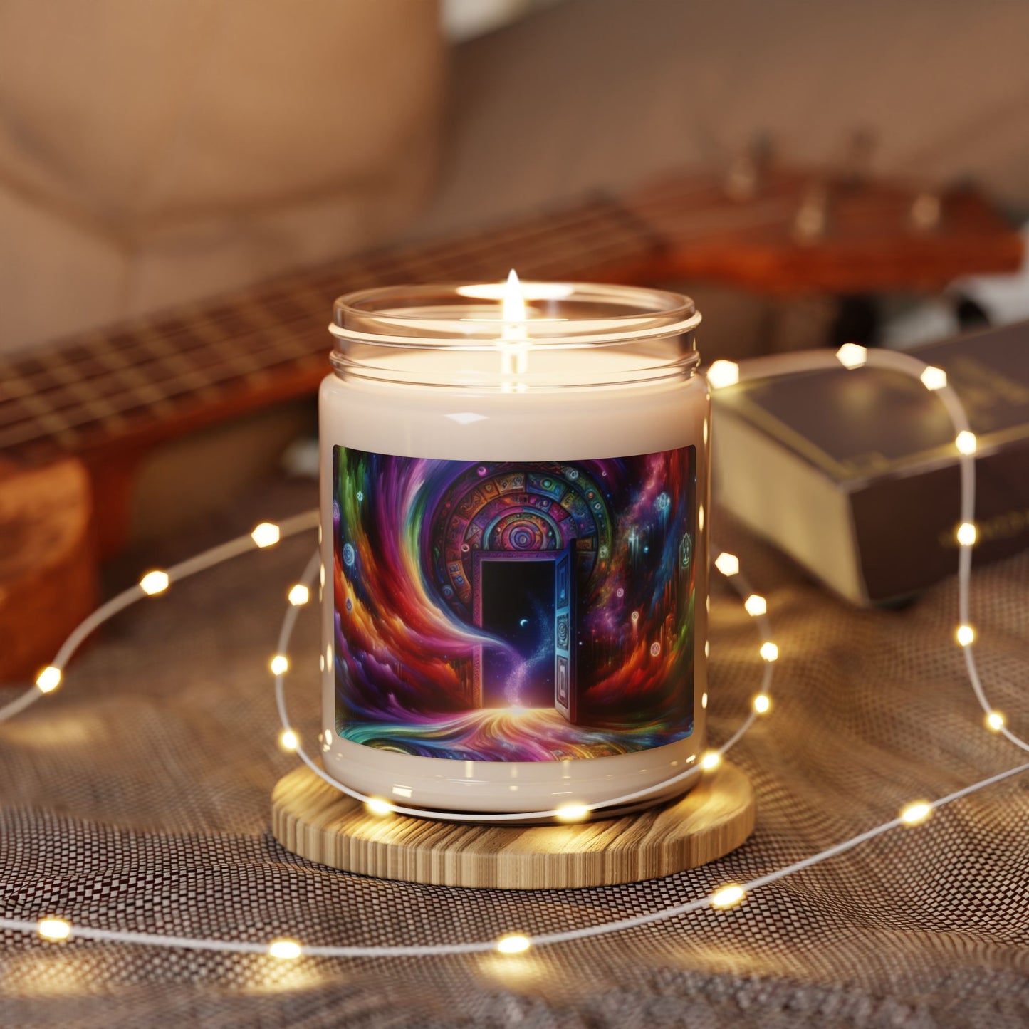 Celestial Doorway Candle | Scented Soy Candle, 9oz | Gift for Fantasy Lovers | 🌟 Fantasy-themed soy candle